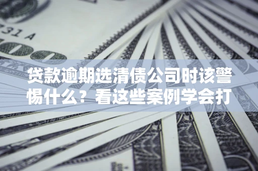 武汉贷款逾期选清债公司时该警惕什么？看这些案例学会打翻身仗