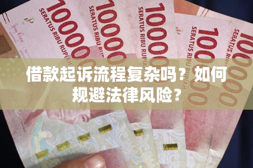 武汉借款起诉流程复杂吗？如何规避法律风险？