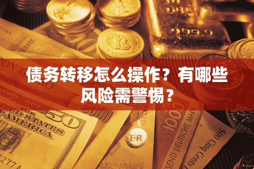 武汉债务转移怎么操作？有哪些风险需警惕？