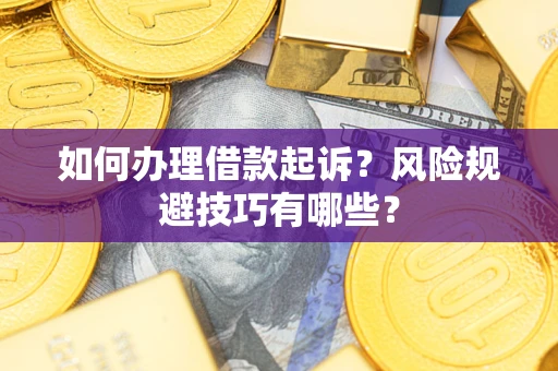 武汉如何办理借款起诉？风险规避技巧有哪些？