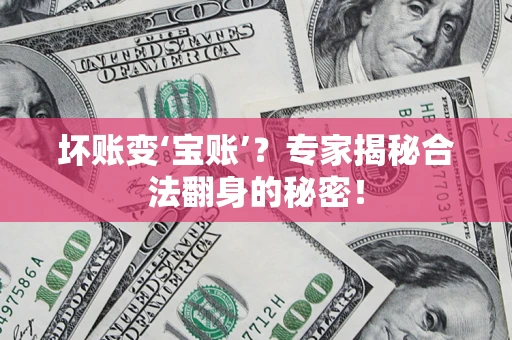 武汉坏账变‘宝账’？专家揭秘合法翻身的秘密！