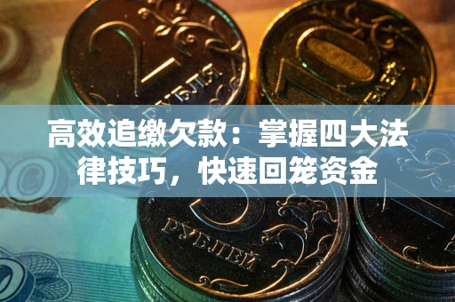 武汉高效追缴欠款：掌握四大法律技巧，快速回笼资金