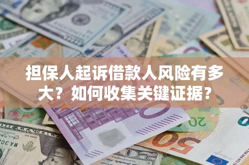 武汉担保人起诉借款人风险有多大？如何收集关键证据？