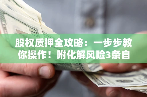 武汉股权质押全攻略：一步步教你操作！附化解风险3条自救法则