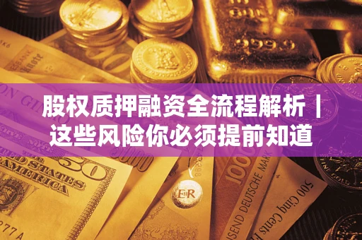 武汉股权质押融资全流程解析｜这些风险你必须提前知道