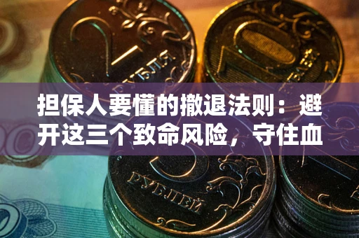武汉担保人要懂的撤退法则：避开这三个致命风险，守住血汗钱