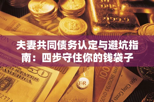 武汉夫妻共同债务认定与避坑指南：四步守住你的钱袋子