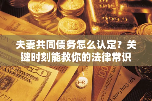 武汉夫妻共同债务怎么认定？关键时刻能救你的法律常识