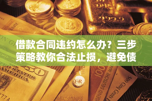 武汉借款合同违约怎么办？三步策略教你合法止损，避免债务危机升级