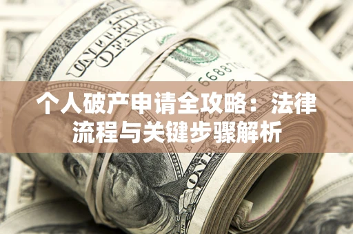 武汉个人破产申请全攻略：法律流程与关键步骤解析
