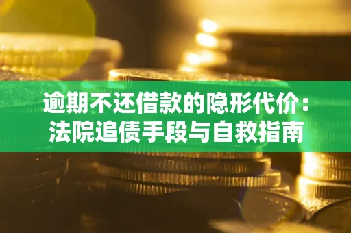武汉逾期不还借款的隐形代价：法院追债手段与自救指南